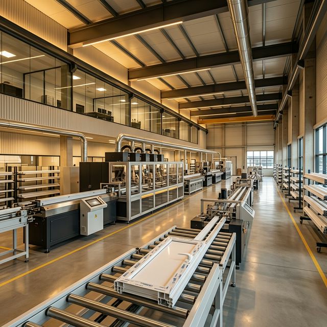 High quality UPVC profile manufacturing